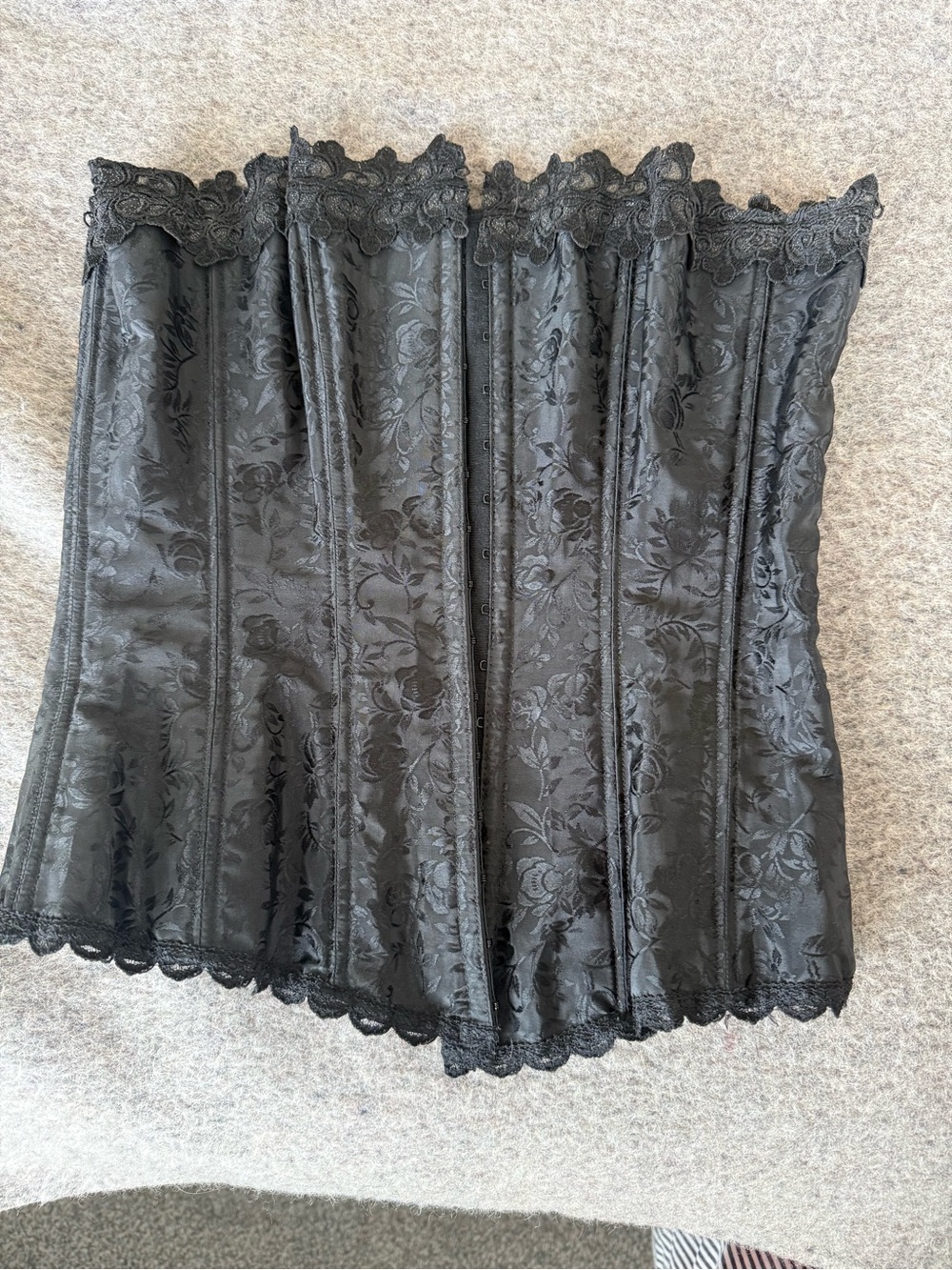 Vintage Black Corset